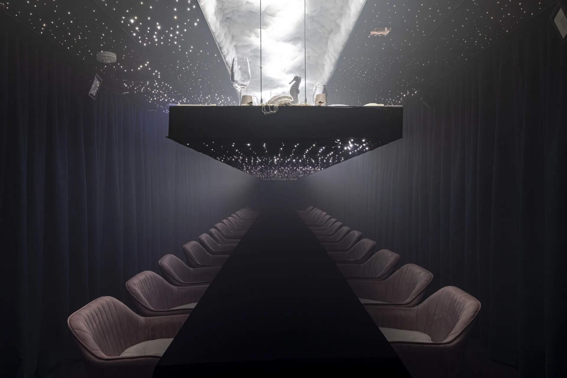 Ten course degustation at Shelly